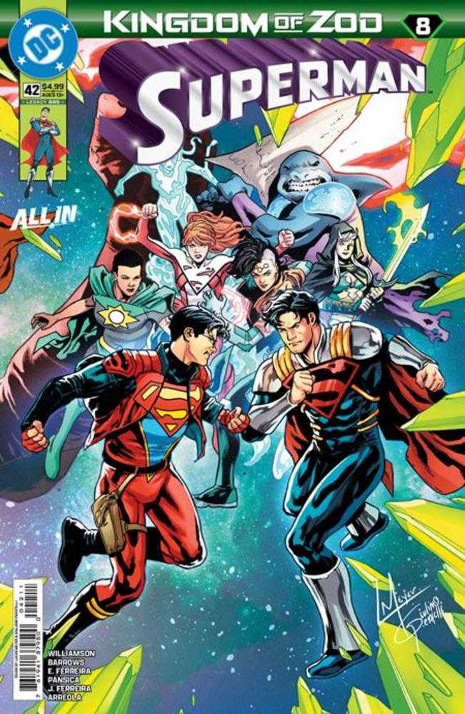 Superman (2023) #42 [Batman Bad Seeds] Cover A Lucas Meyer Connecting