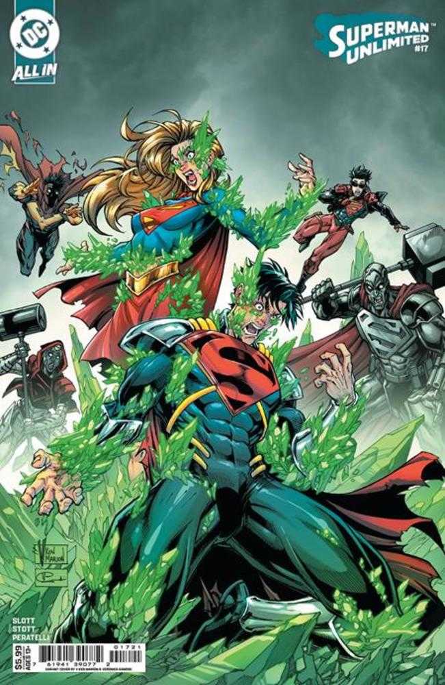 Superman Unlimited #17 [Kingdom Of Zod] Cover B V Ken Marion Card Stock Variant