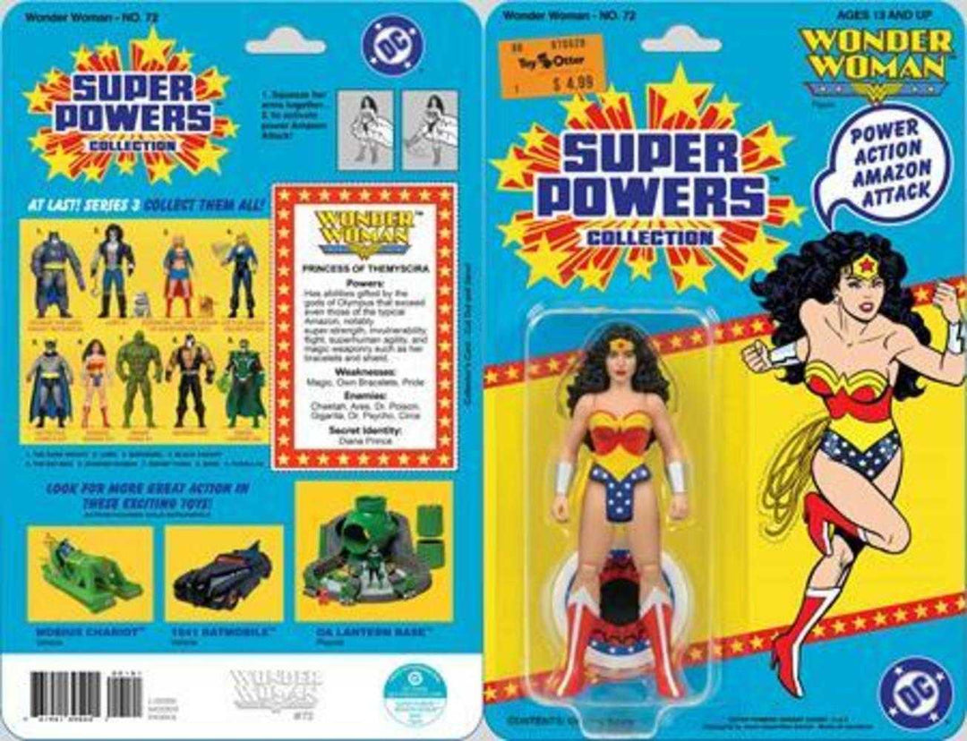 Wonder Woman (1987) #72 Facsimile Edition Cover B Jason Geyer & Alex Saviuk Wonder Woman Super Powers Card Stock Variant