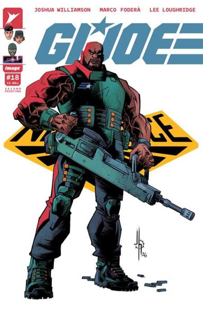 G.I. Joe (2024) #18 Variant (2nd Printing) Cover A Jason Howard