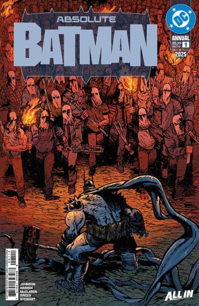 Absolute Batman 2025 Annual #1 (One Shot) Variant (4th Print) Cover A Daniel Warren Johnson
