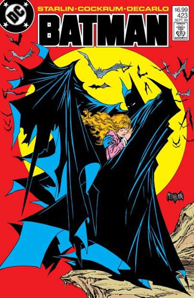 Batman (1940) #423 Facsimile Edition Cover C Todd McFarlane Foil Variant