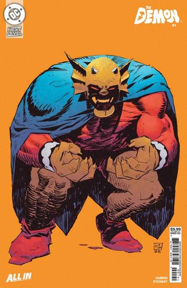 Demon (2026) #1 Cover D Hayden Sherman Next Level Card Stock Variant
