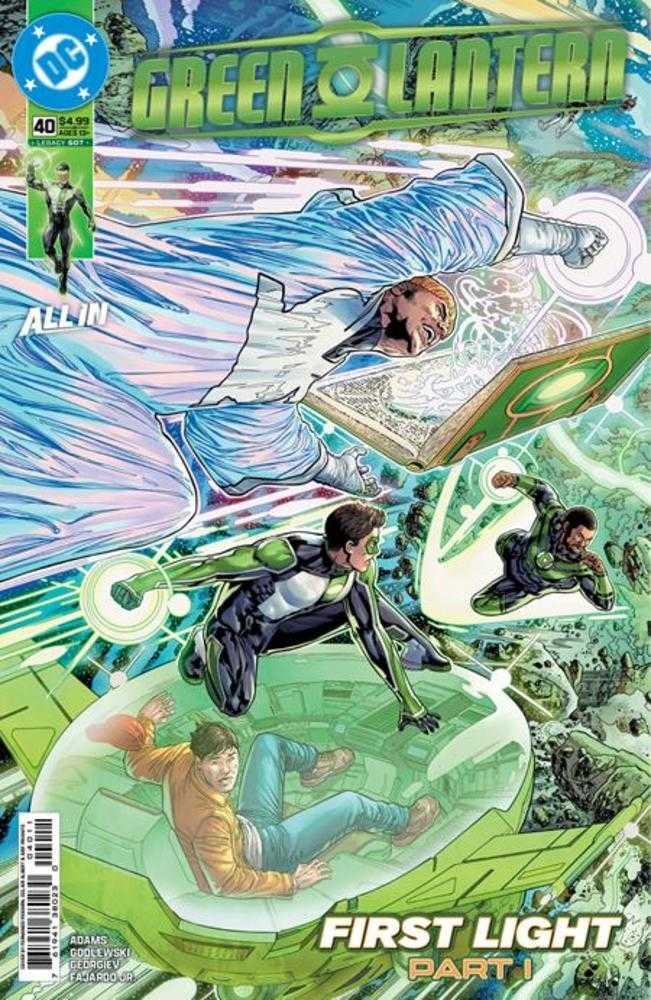 Green Lantern (2023) #40 Cover A Fernando Pasarin & Oclair Albert Connecting (Green Lantern First Light)