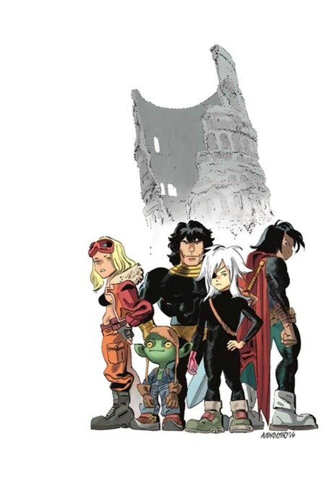 Lost Fantasy #13 Cover F (1:25) Alex Diotto FFIX Homage Virgin Cardstock Variant