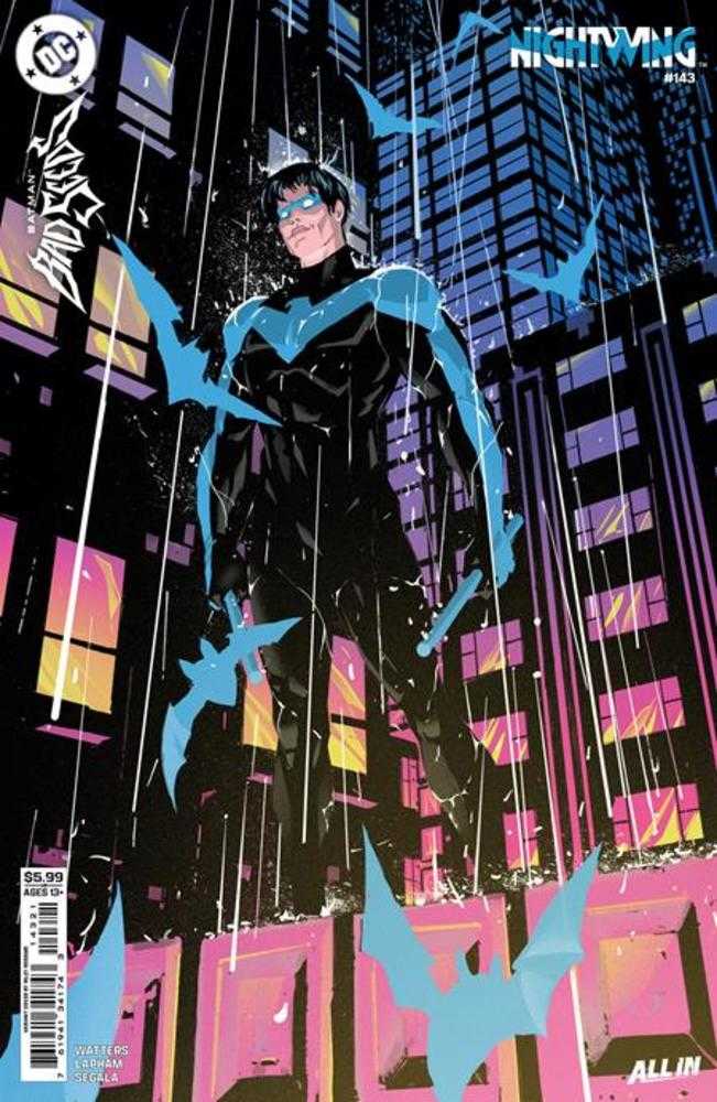Nightwing (2016) #143 [Batman Bad Seeds] Cover B Riley Rossmo Card Stock Variant