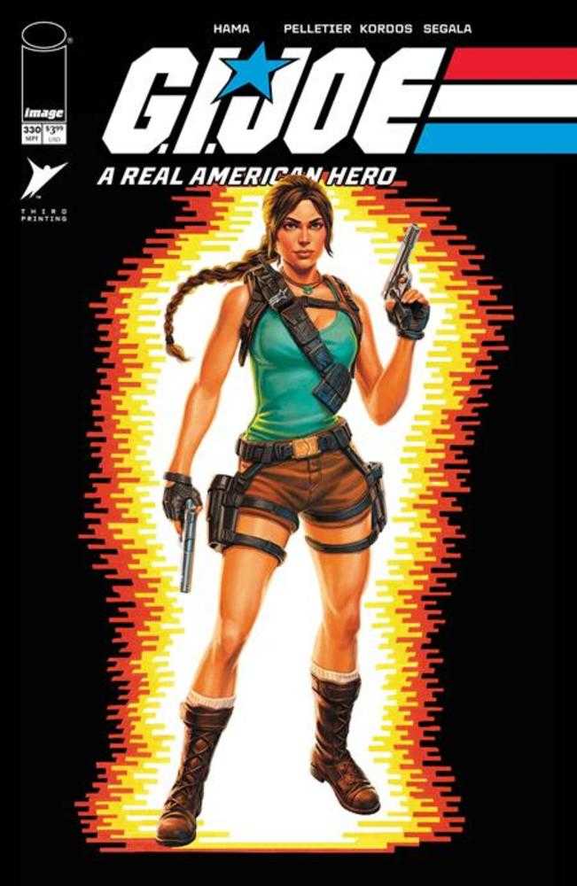 G.I. Joe A Real American Hero #330 Variant (3rd Printing) Cover A Chris Mooneyham Action Figure Ronin Design Variant