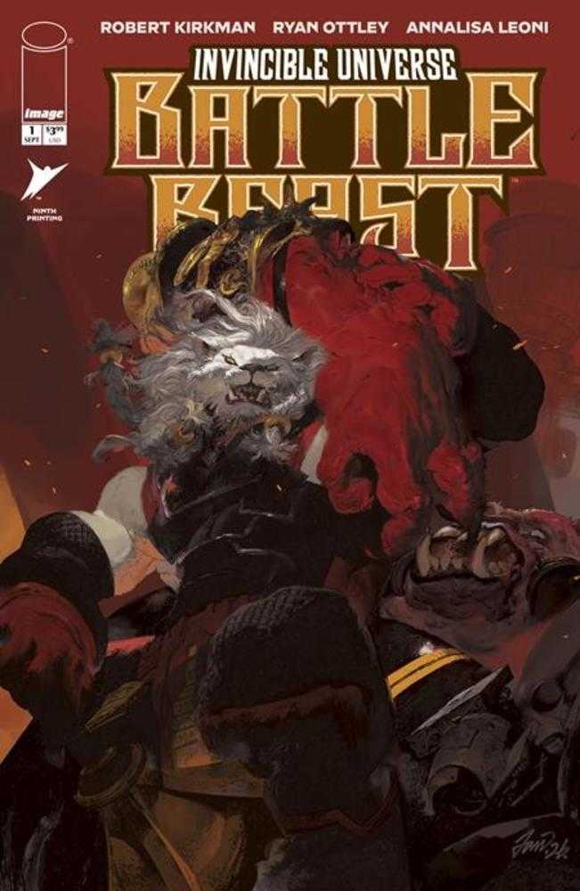 Invincible Universe Battle Beast #1 Variant (9th Printing)