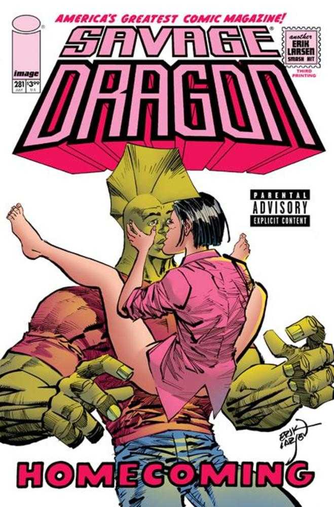 Savage Dragon #281 Variant (3rd Printing) (Mature)