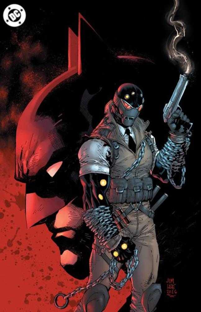 Batman (2025) #14 Cover K Jim Lee Building Bad Foil Variant (Batman Bad Seeds)