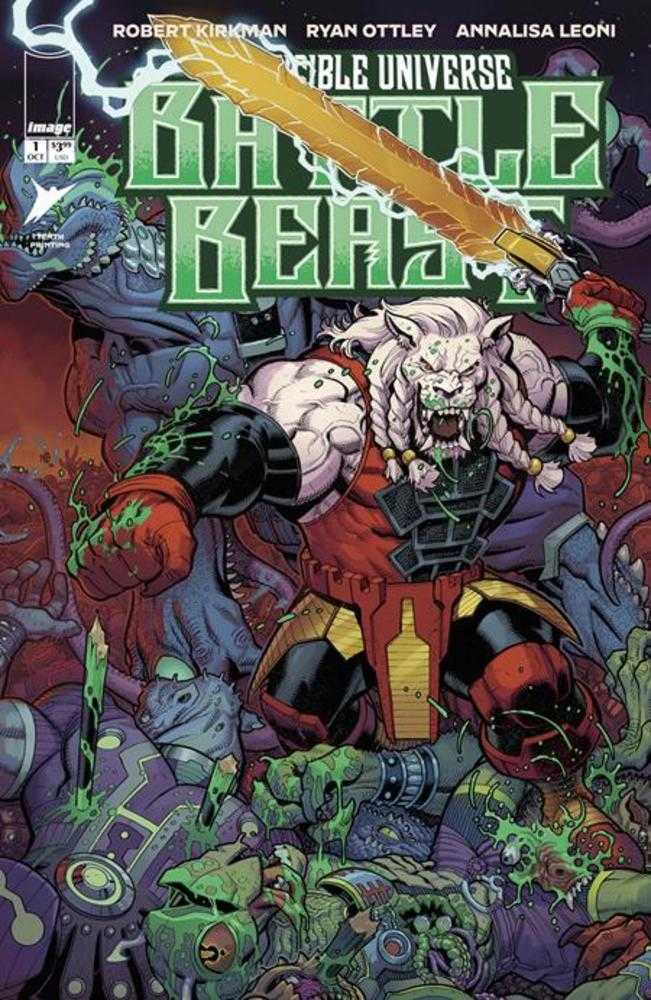 Invincible Universe Battle Beast #1 Variant (10th Printing) Cover E Nick Bradshaw & Jim Charalmpidis Variant