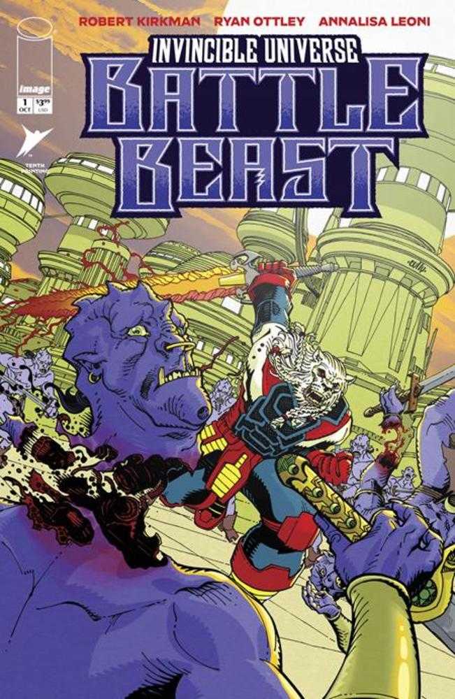 Invincible Universe Battle Beast #1 Variant (10th Printing) Cover H Cully Hamner Variant