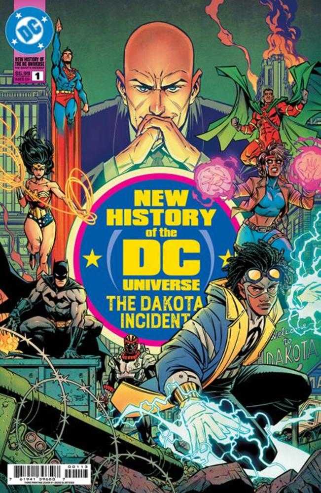 New History Of The DC Universe The Dakota Incident #1 (One Shot) Variant (3rd Print) Cover A Diego Olortegui