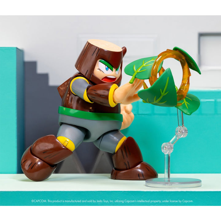 Mega Man: Wood Man - Deluxe (1:12) Action Figure
