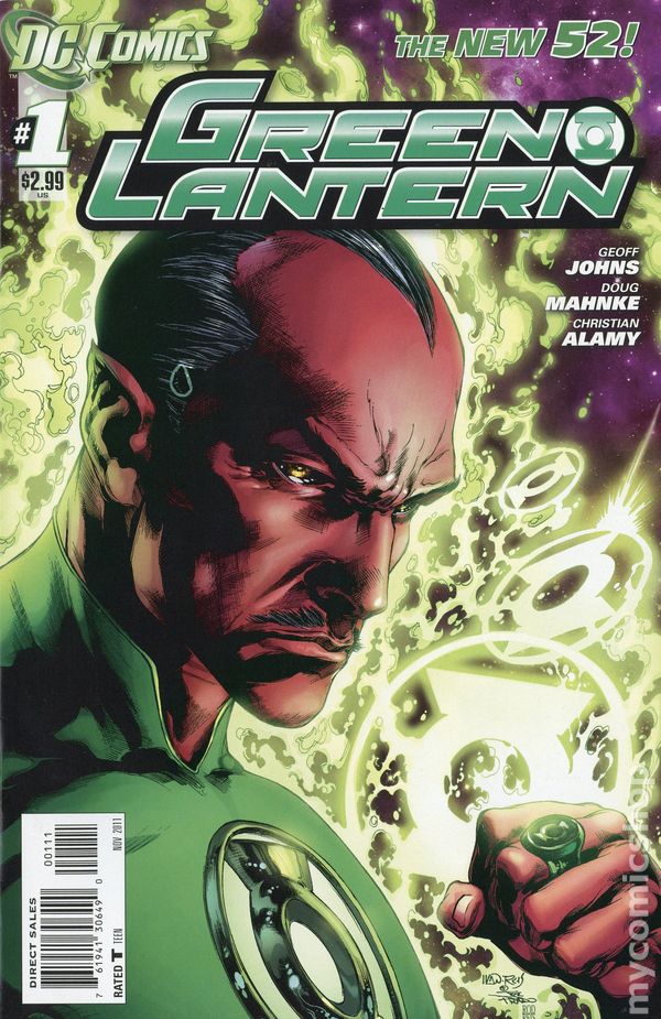 Green Lantern (2011) #1 - New 52 - Tear Drop Recall Edition OXV-02