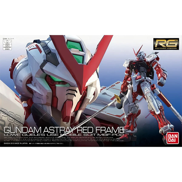 Gundam Model Kit: RG Gundam SEED Astray- #19 Gundam Astray Red Frame 1/144