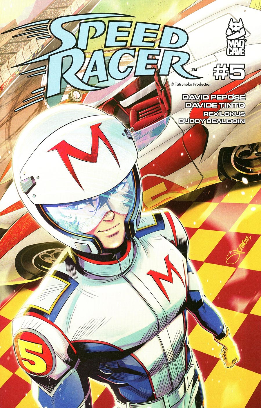 Speed Racer (2025) #5 Cover A Alessio Zonno