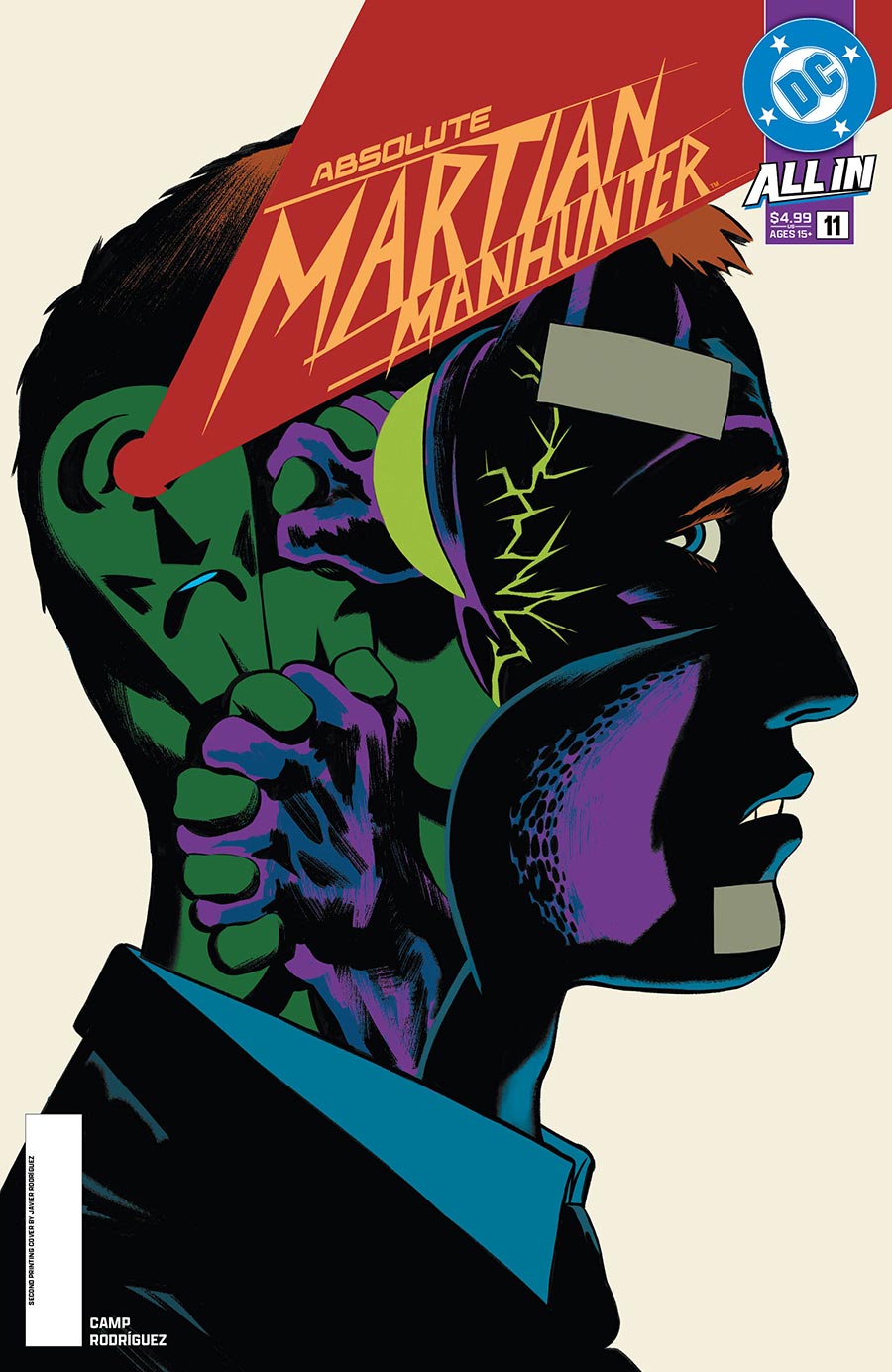 Absolute Martian Manhunter #11 Variant (2nd Printing) Cover A Javier Rodriguez Variant