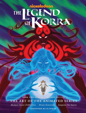 Legend Of Korra Art Animated Hardcover Book 02 Spirits 2ND Edition