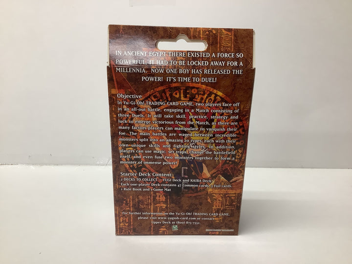 Yu-Gi-Oh First Wave Starter Decks Yugi and Kaiba Unlimited