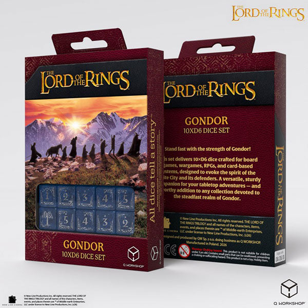 The Lord of the Rings: 10d6 - Gondor Dice Set