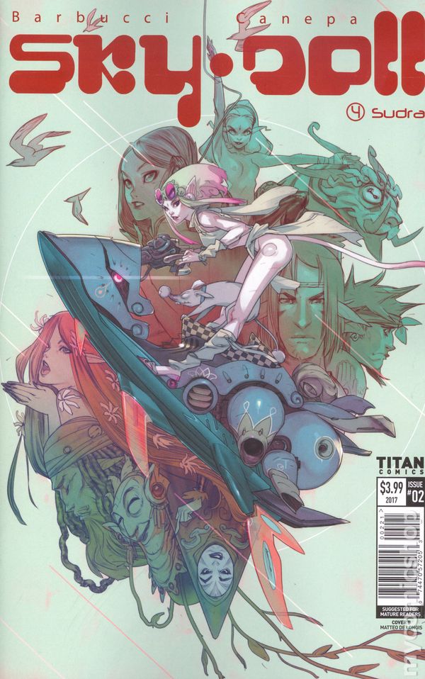 Sky Doll Sudra #2 (Of 2) Cover B De Longis <BINS>