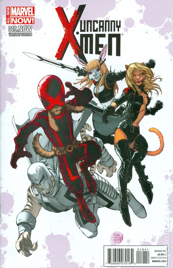 Uncanny X-Men (2013) #19 Now Camuncoli Animal Variant