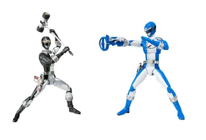 S.H. Figuarts Power Rangers Operation Overdrive Blue & Black Rangers (2 Pack)