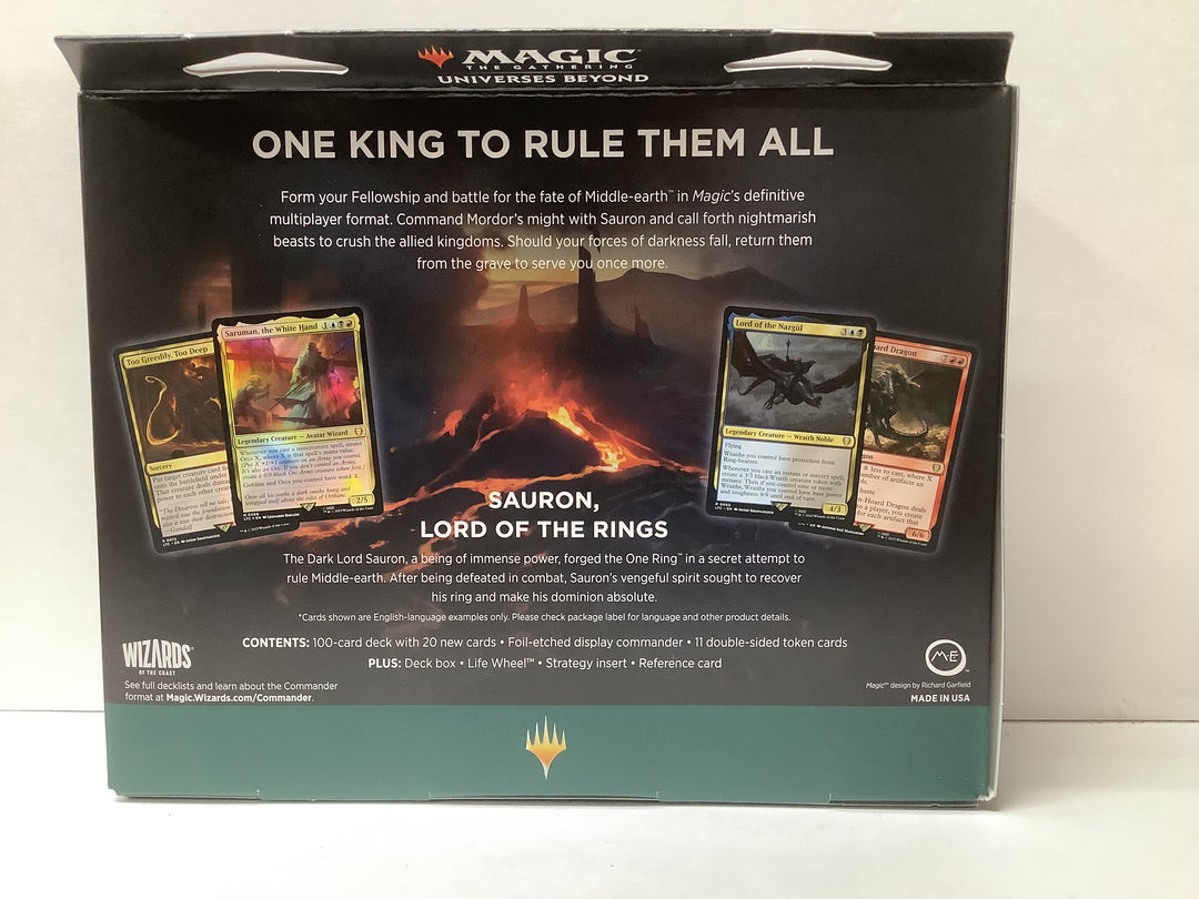 The Lord of the Rings: Tales of Middle-Earth Commander Decks (MTG)