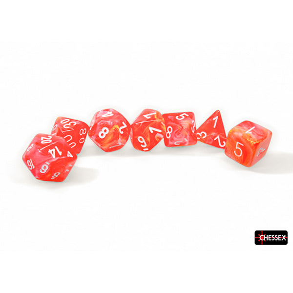 Chessex: Polyhedral 7-Die Set - Festive