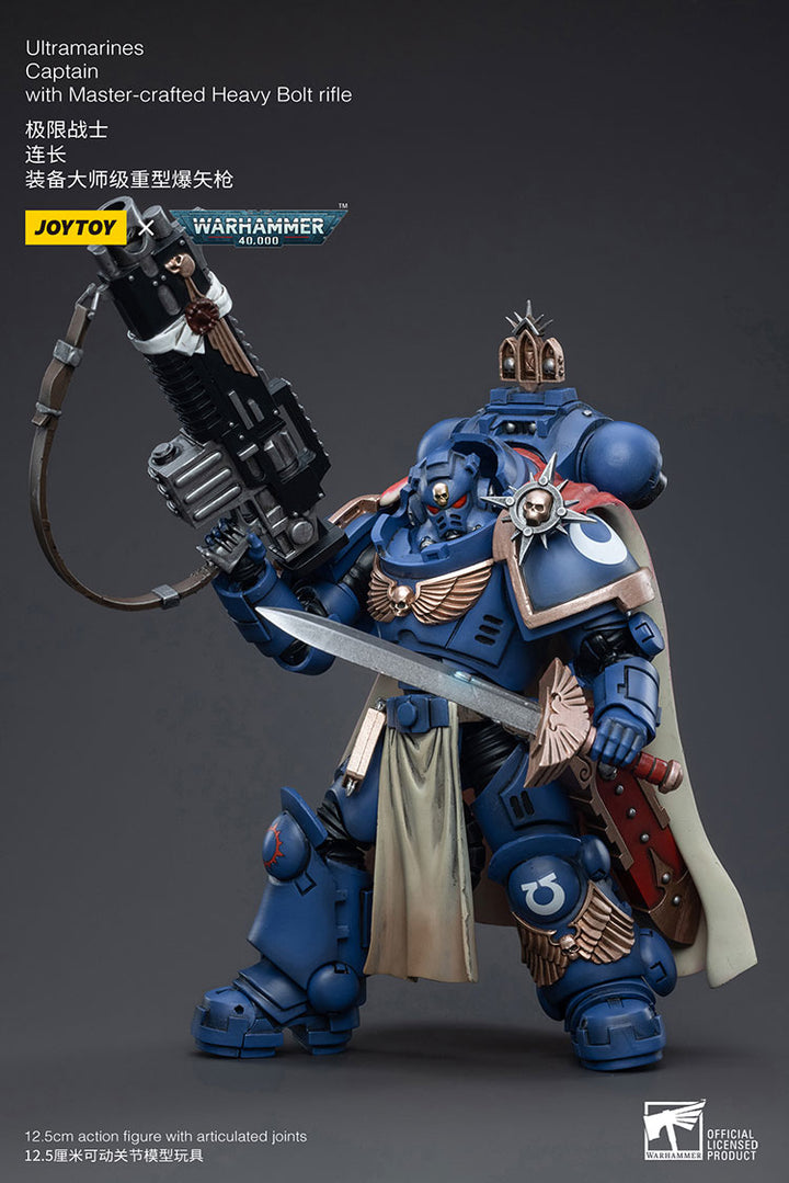 Warhammer 40k: Ultramarines - Primaris Captain Ptolias Corvor (Action Figure)