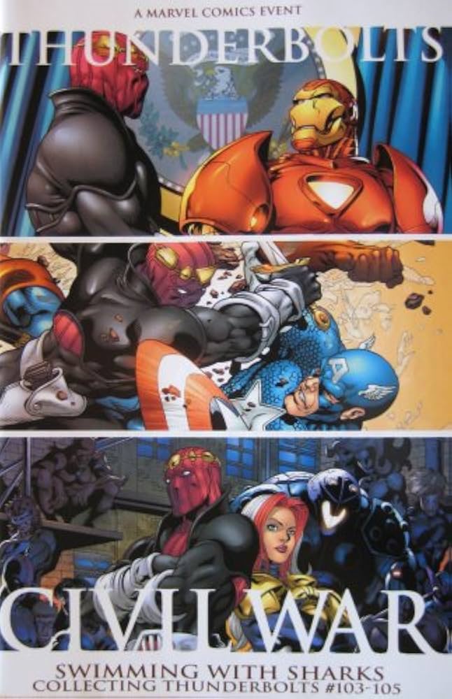 Civil War Thunderbolts Swimming with Sharks (One Shot) [Civil War] <BINS> <OFC>
