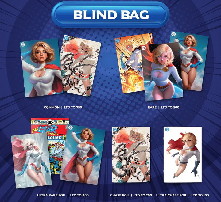 All Star #58 Power Girl Blind Bag Will Jack Ultra Rare Variant
