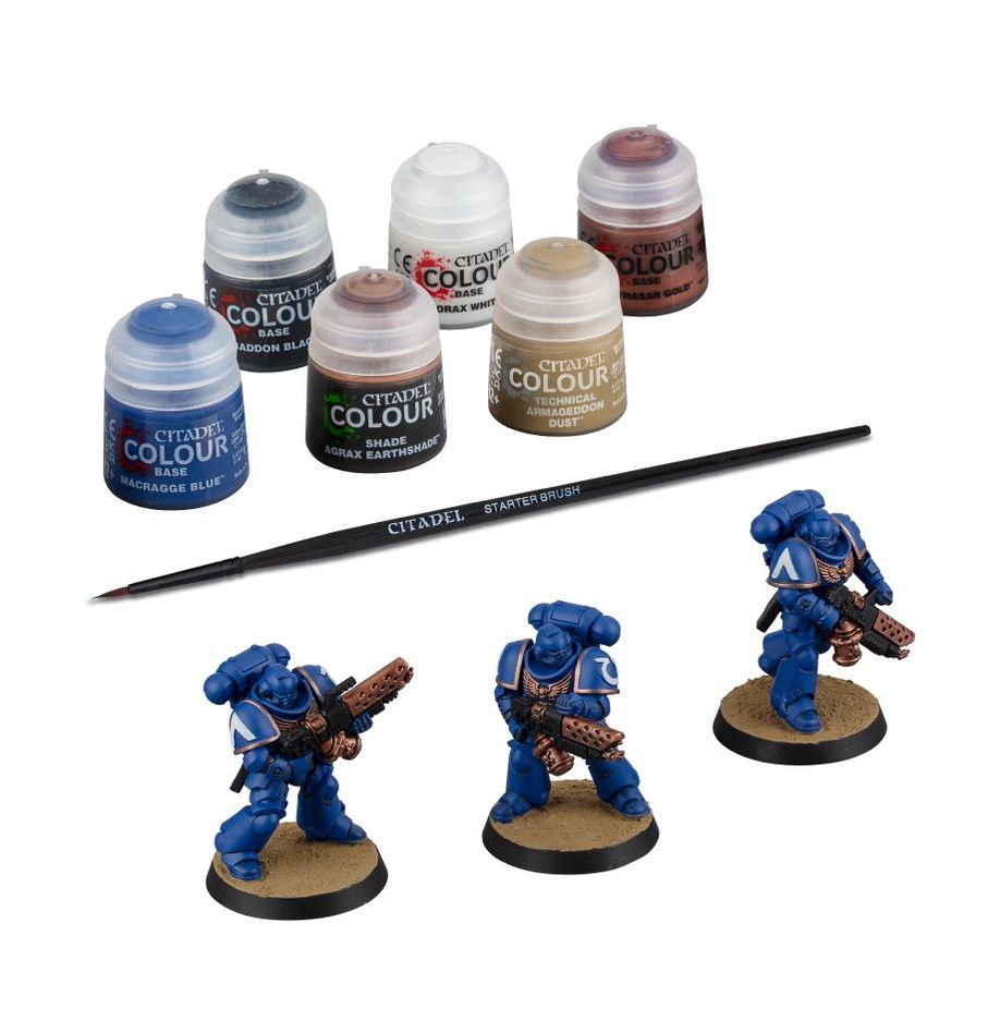 Warhammer 40k: Space Marines - Infernus Marines + Paints Set