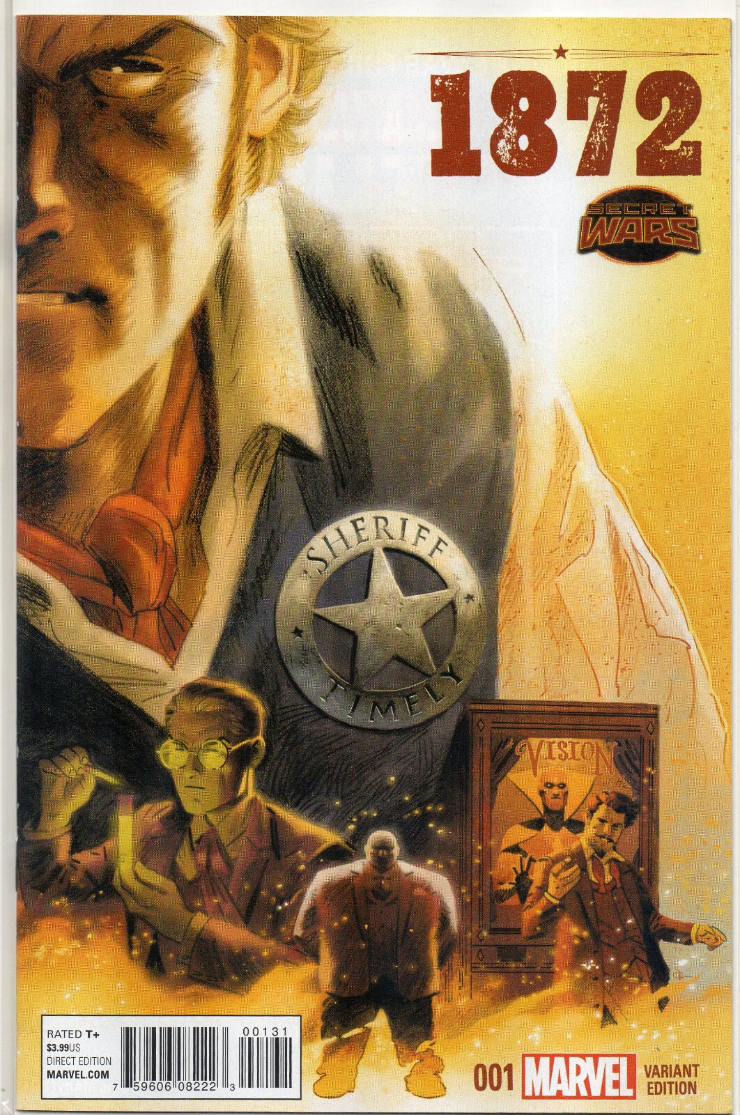 1872 #1 [Secret Wars] Variant (1:25) Shaner Edition <BINS>