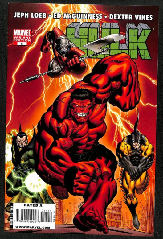 Hulk (2008) #11 Cover B [Autographed Edition] <BINS>