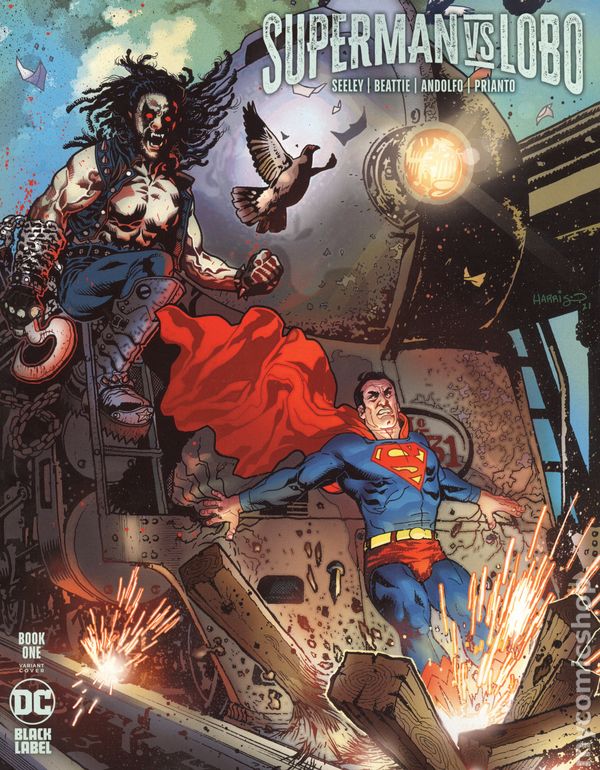 Superman vs Lobo #1 (Of 3) Cover C Tony Harris (Mature)