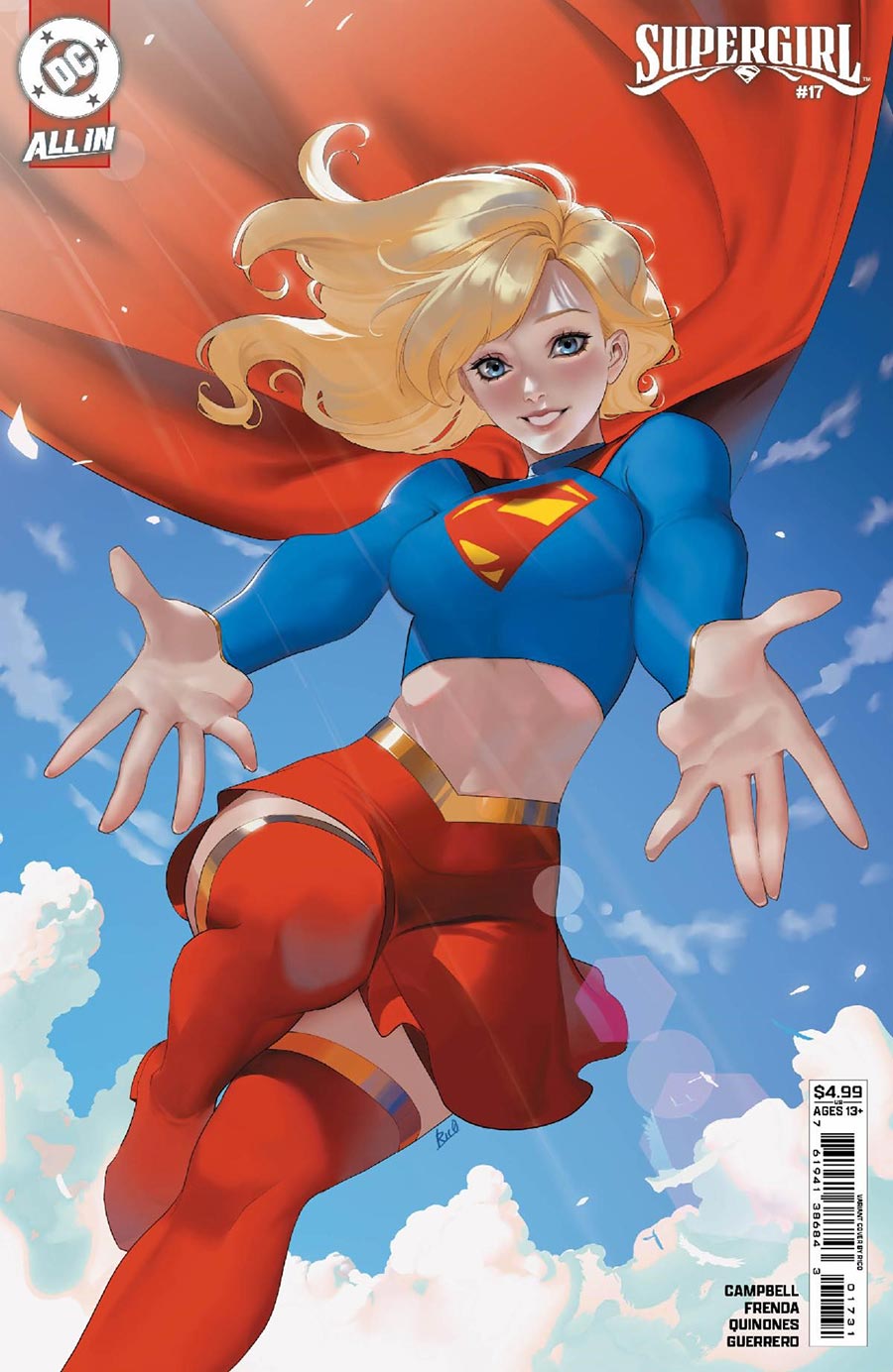 Supergirl (2025) #17 [Kingdom Of Zod] Cover C R1C0 Card Stock Variant