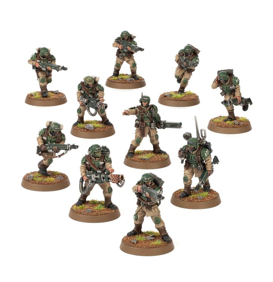 Warhammer 40k: Astra Militarum - Cadian Shock Troops