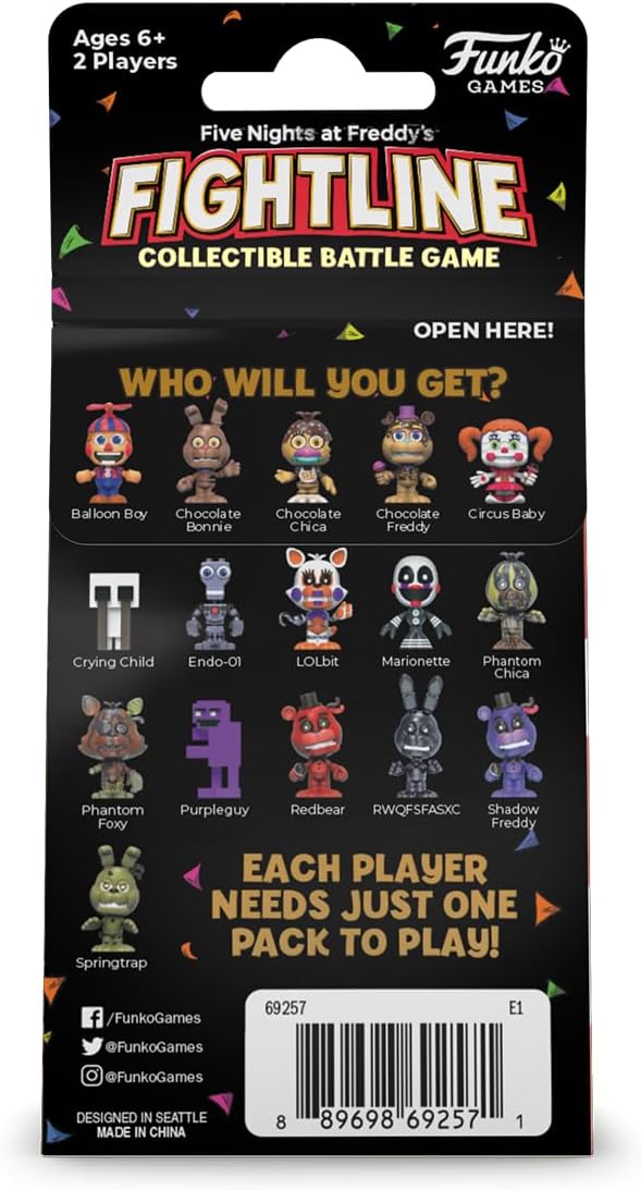 Five Nights at Freddys: Fightline Premier Game - Character Pack