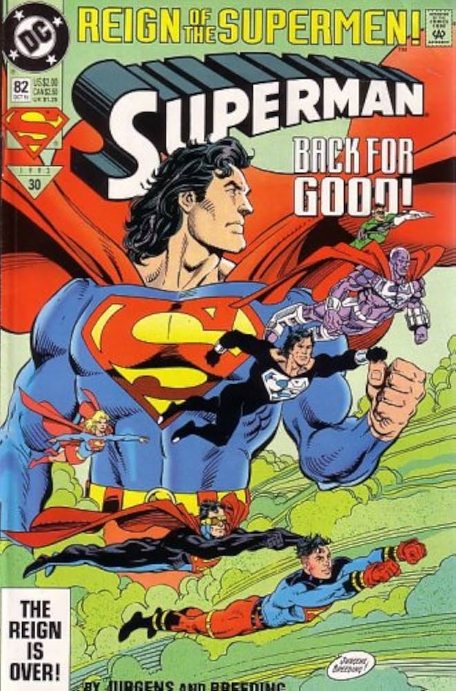 Superman (1987) #82 [Reign of the Supermen] <C-BINS>