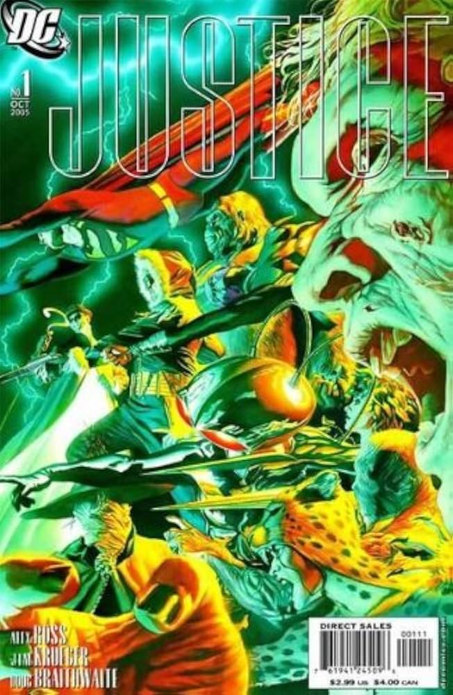 Justice (2005) #1 Cover B Villains <BINS>