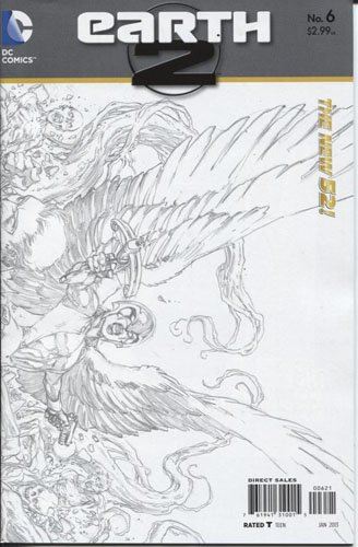 Earth 2 (2012) #6 Sketch Variant (1:25) <BINS>