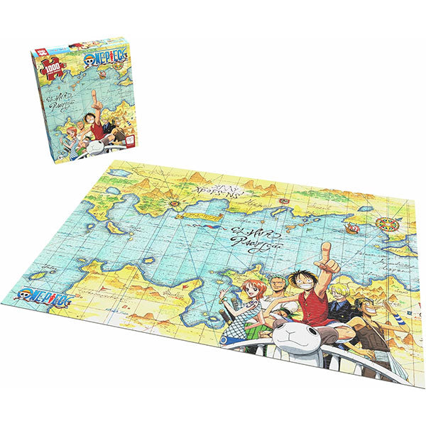 One Piece: "Sailing the Going Merry" (1000 Piece Puzzle)