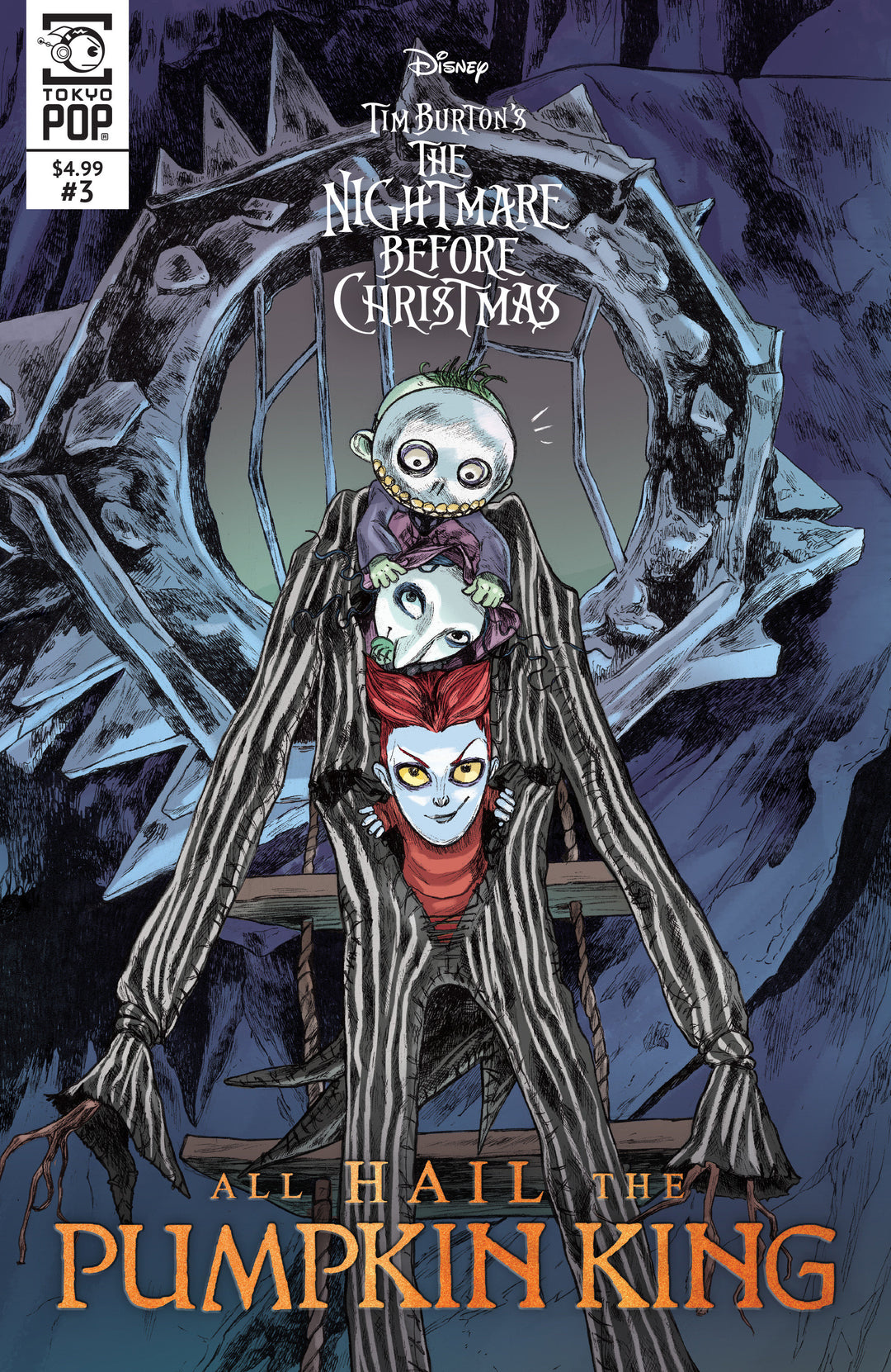 Nightmare Before Christmas All Hail The Pumpkin King #3