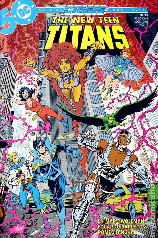 New Teen Titans (1984) New Titans #13 VF