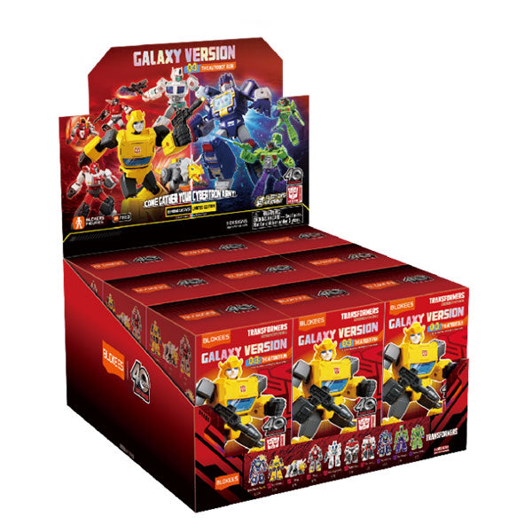Transformers Blokees: 4-inch Galaxy Model Kit - GV03 The Autobot Run Display (1 Blind Box)