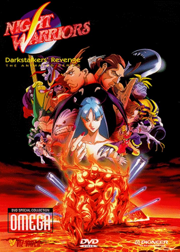 Night Warriors: Darkstalkers' Revenge Alpha + Omega (DVD) ~Previously Viewed~