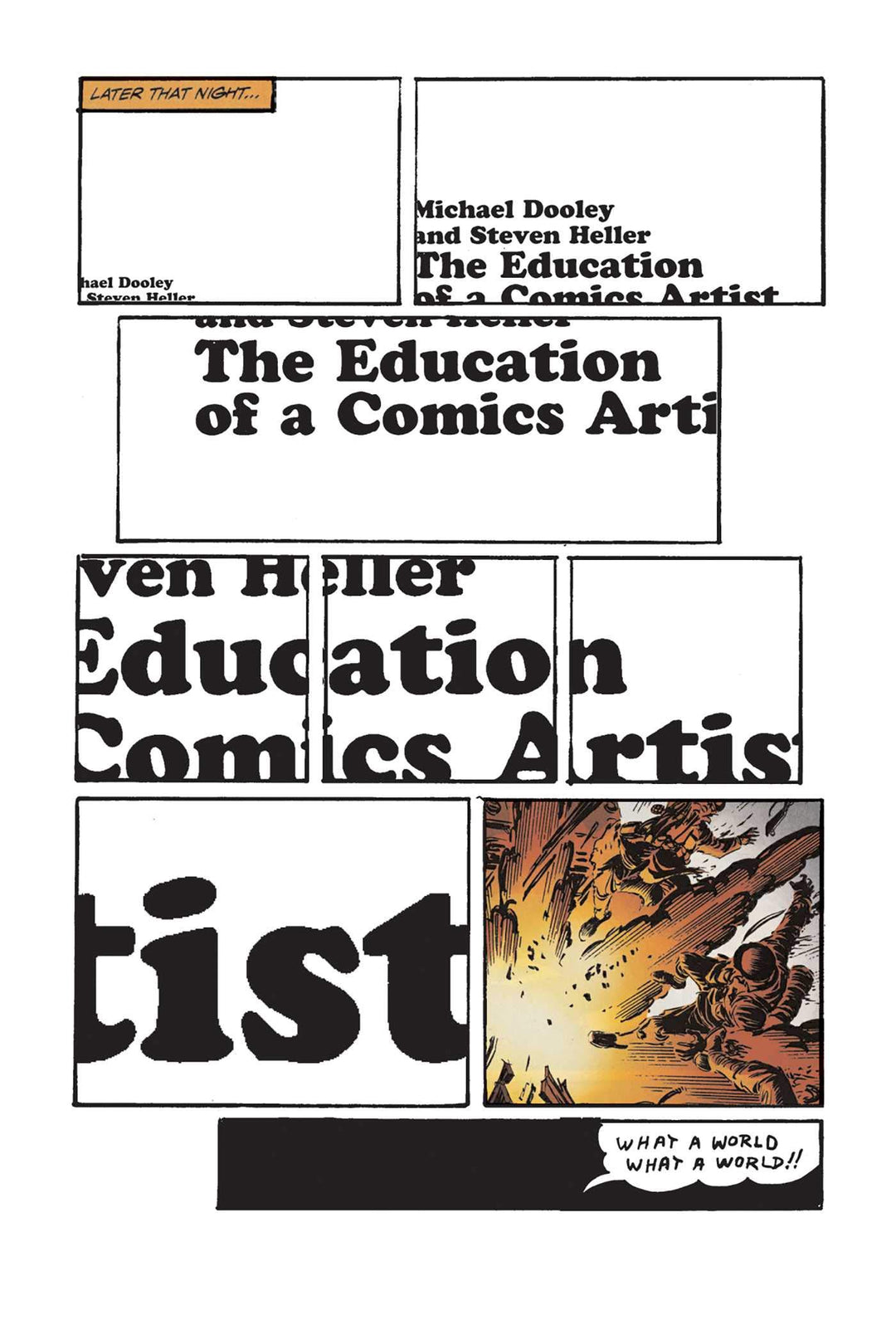 The Education Of A Comics Artist Softcover