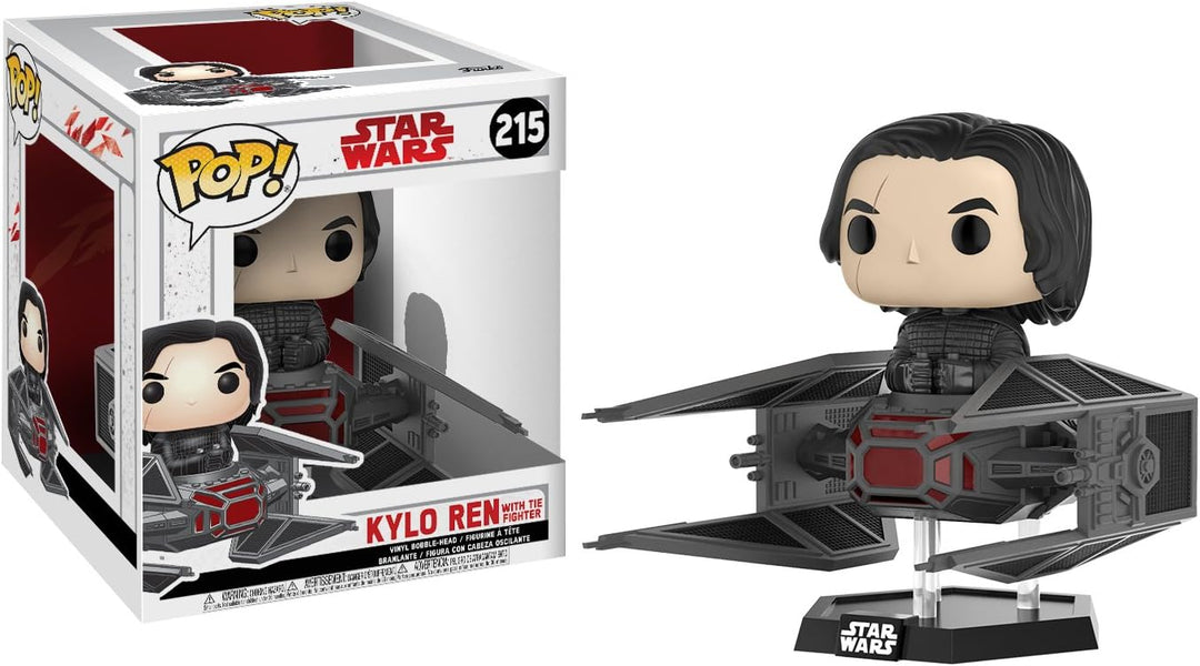 Funko Pop Deluxe: Kylo Ren in Tie Fighter Collectible Vinyl Figure